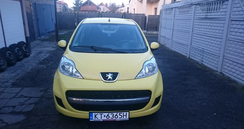 Peugeot 107 cena 11850 przebieg: 183000, rok produkcji 2009 z Tarnów małe 742